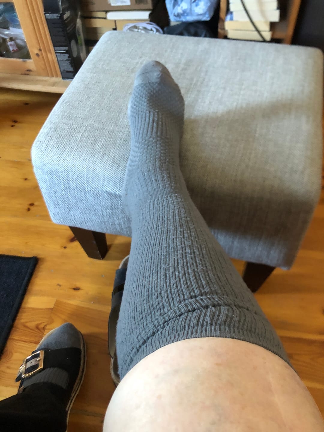 Customer photo review of Støttestrømper