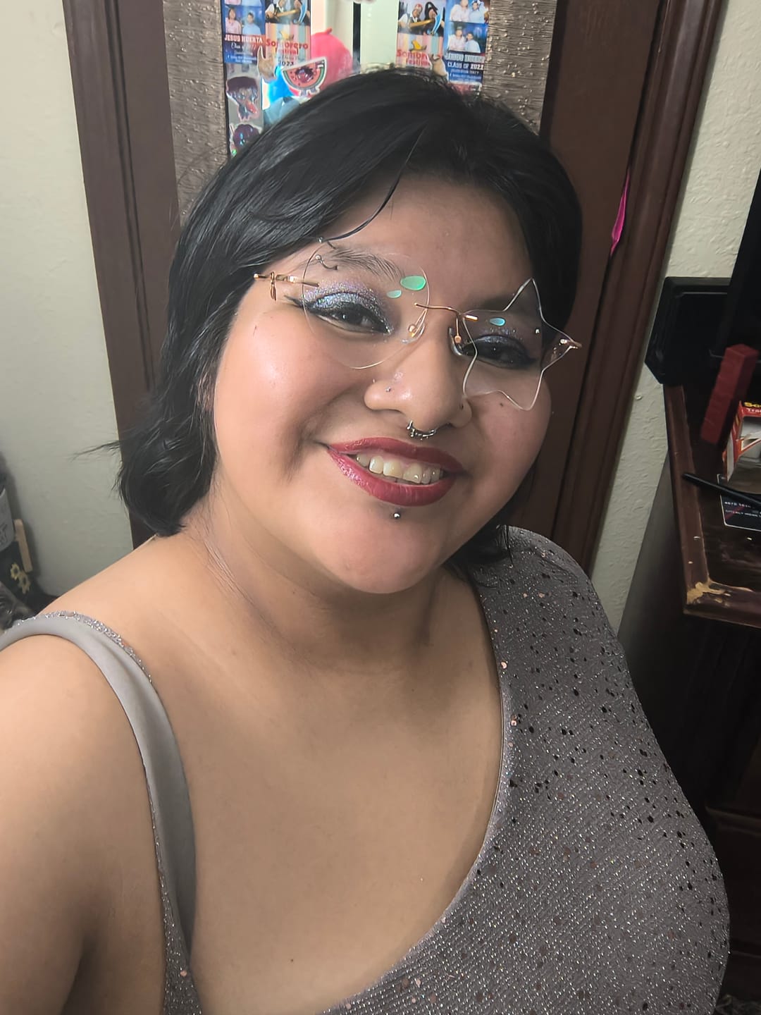 Customer photo review of Luvia Eyeglasses