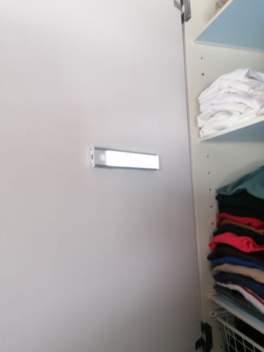 Customer photo review of GlowLine - Energisnålt ljus som tänds bara när du behöver det