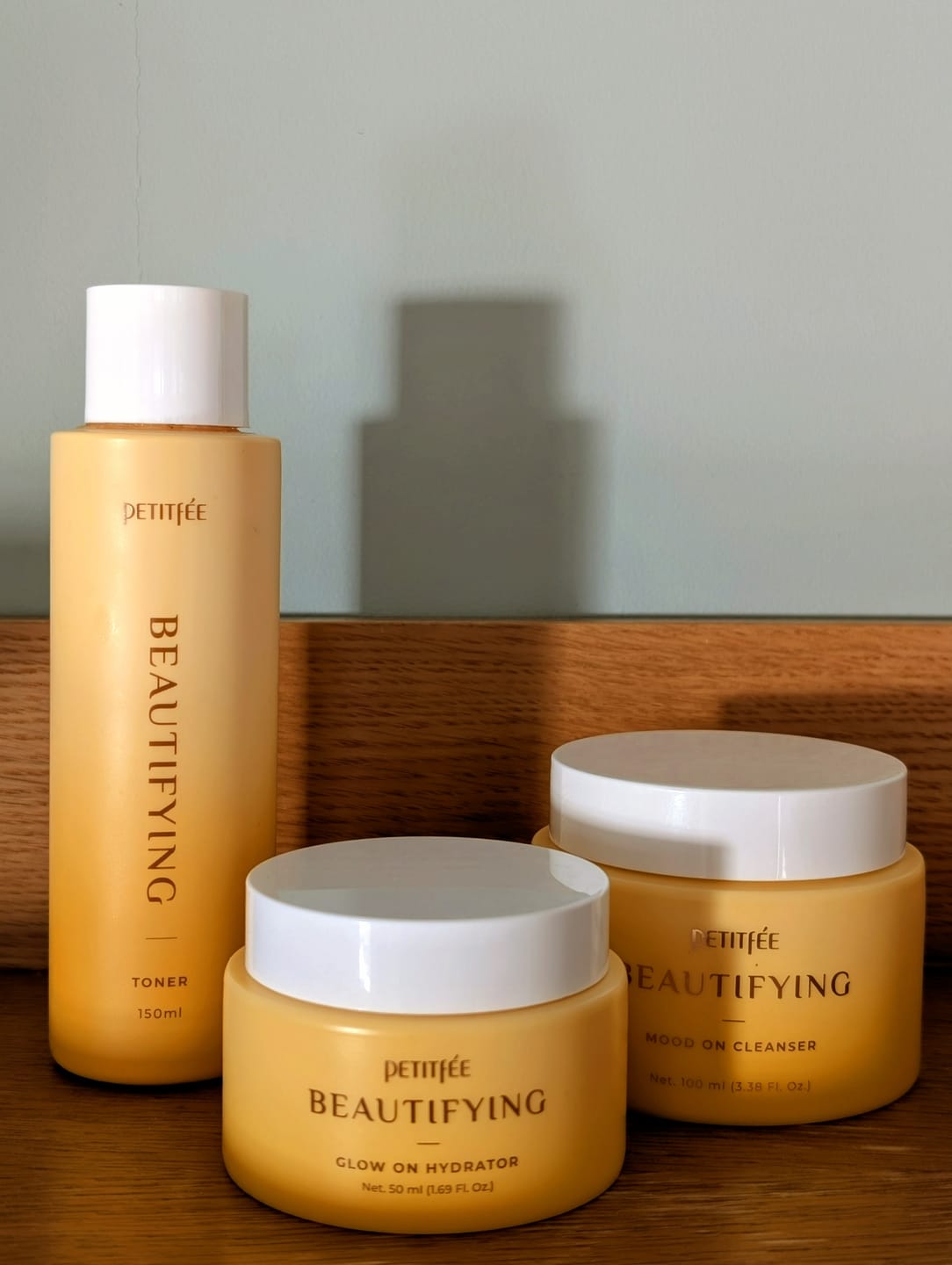 Customer photo review of Petitfee Beautifying glow 2-i-1 Fuktighetskrem (50ml)