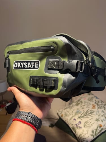 Customer photo review of Banano Outdoor TREKAN 3 Litros Impermeable - Drysafe - Verde
