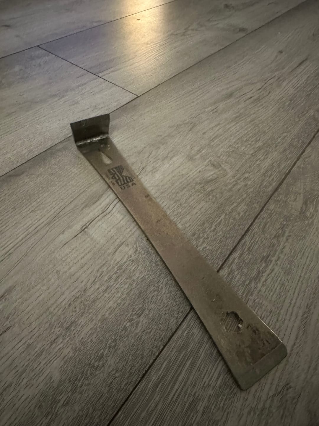 Customer photo review of Martinez Tools | Titanium Pry Bar