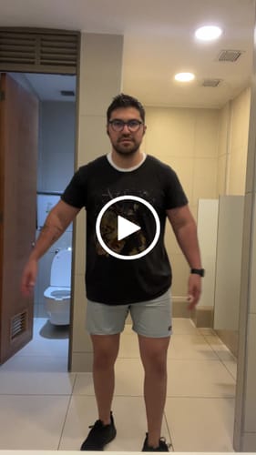 Customer video review of Shorts Built To Lift Air Force