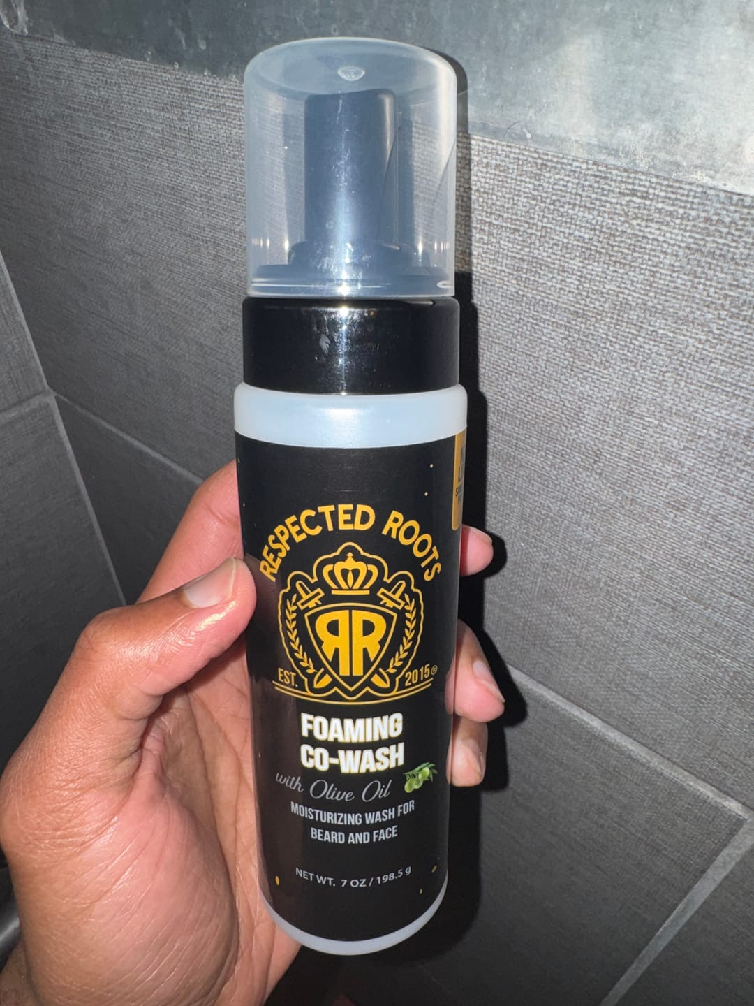 Customer photo review of Foaming Co-wash