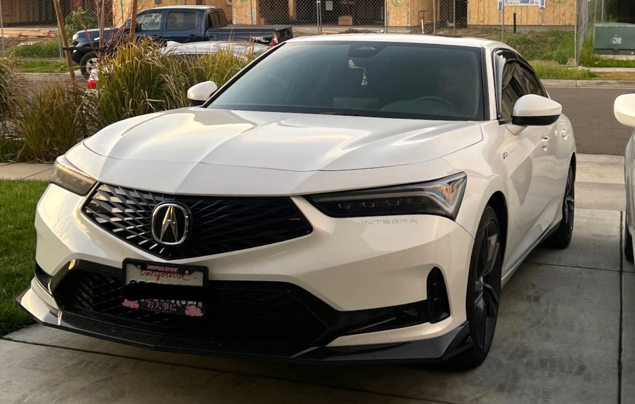 Customer photo review of 2023-Up Acura Integra DE4 Front Splitter Lip