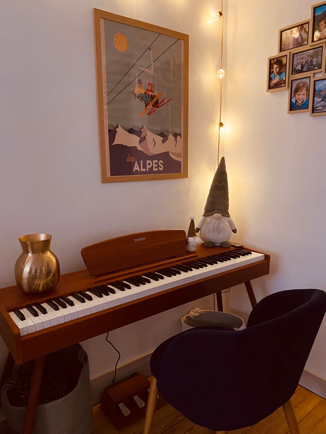 Customer photo review of Donner DDP-80 Motif de Bois Piano Numérique