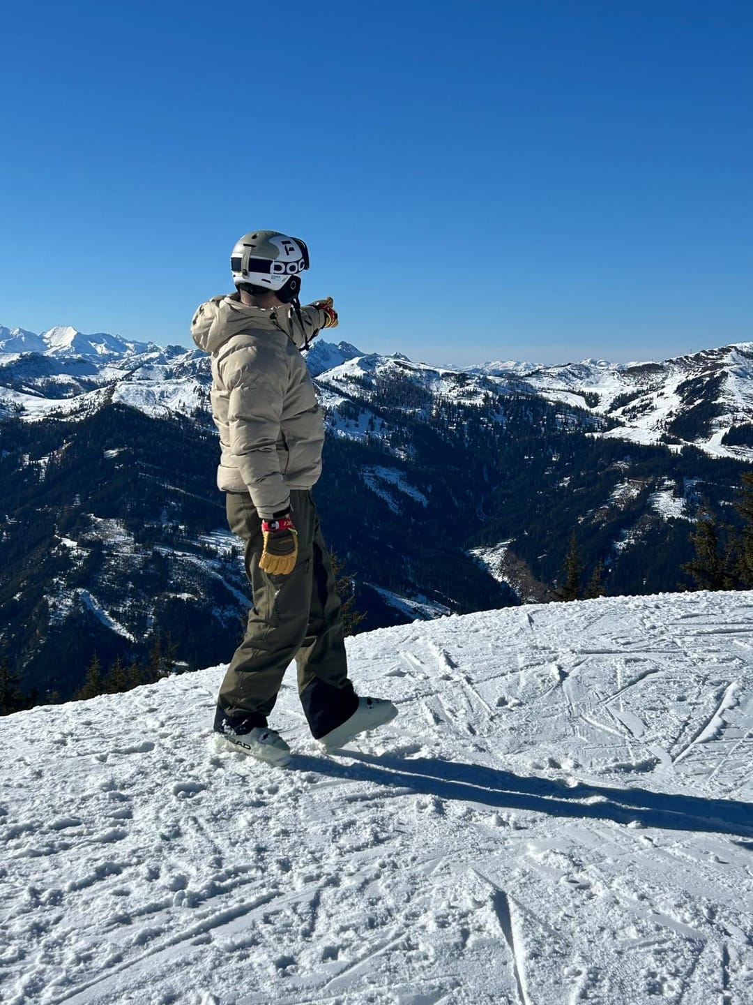 Customer photo review of Deep Space Silicone Goggle Clip