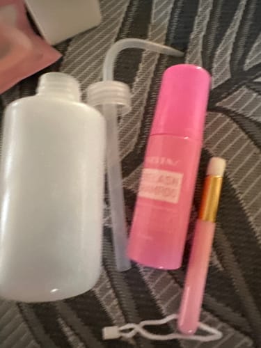 Customer photo review of Lash Aftercare Kit