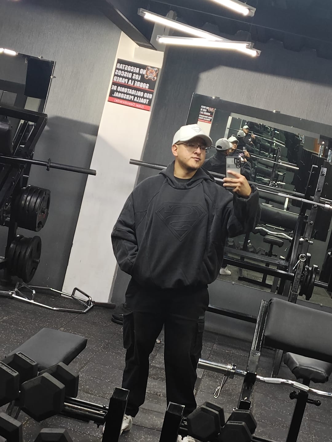 Customer photo review of 5094 - Superman Shield Hoodies