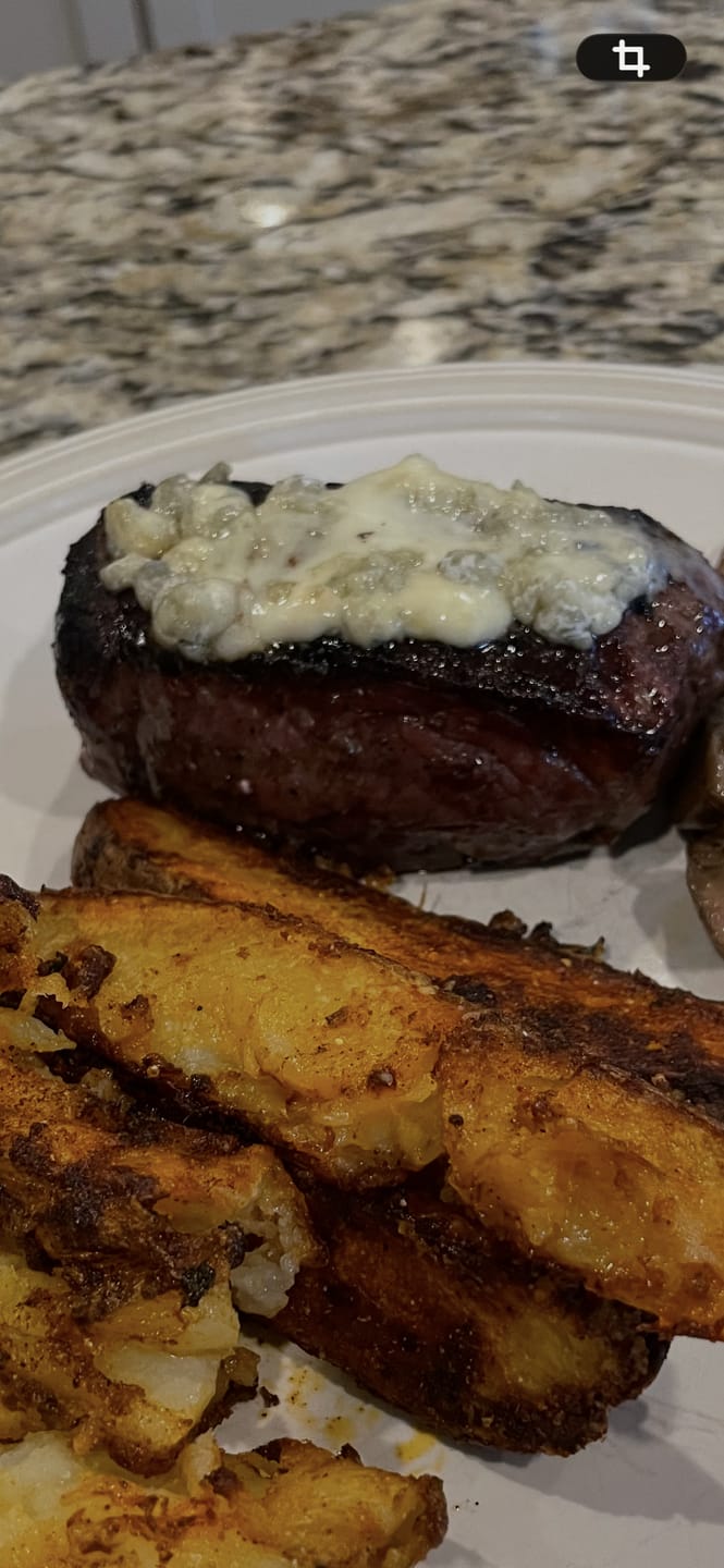 Customer photo review of USDA Choice Top Sirloin