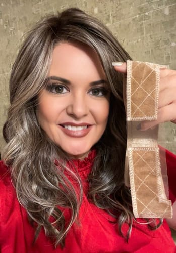 Customer photo review of FREE VELVET WIG GRIP