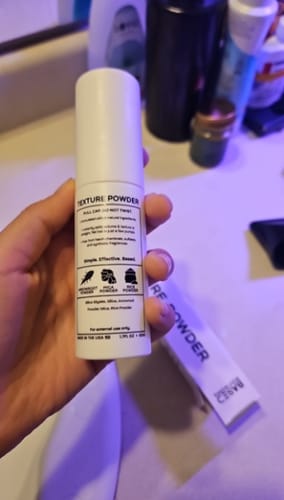 Customer photo review of Texture Powder