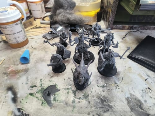 Customer photo review of Court of the Seven Headed Serpent Warband