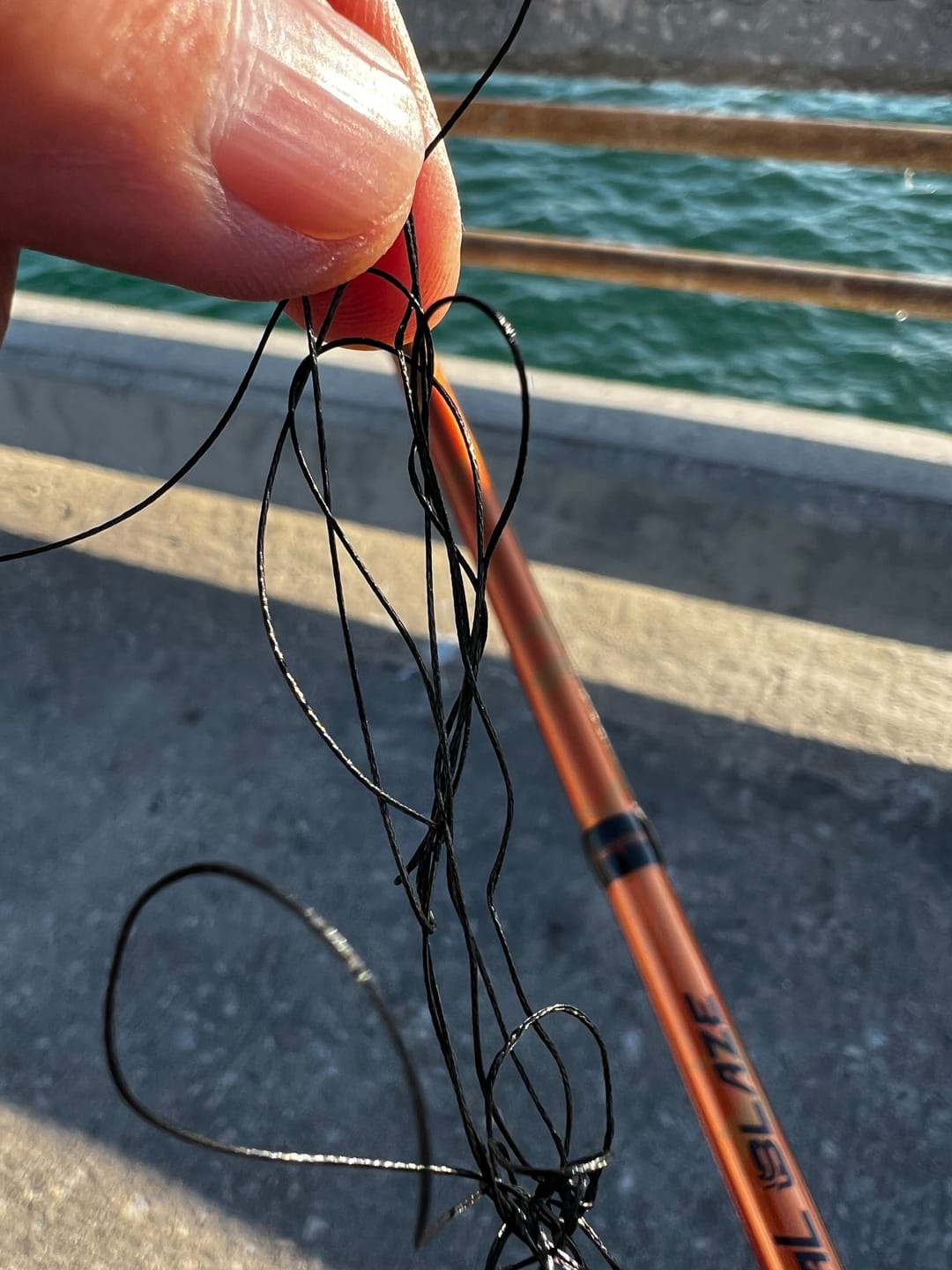 Customer photo review of Blackout 8X NO FADE BRAID - Ultra Performance 8 Strand