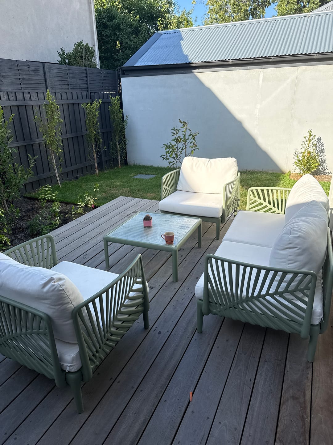 Customer photo review of Aspen 4-Seater Modular Outdoor Lounge Set