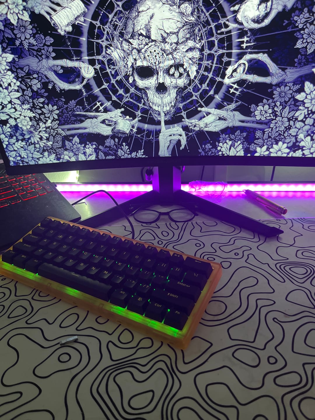 Customer photo review of Wraith W60 [BBL Edition] Klavye (Manyetik Switch / HE)