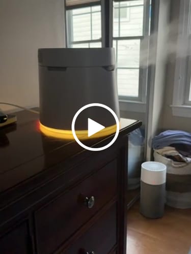 Customer video review of Carepod One Plus - Stainless Steel Humidifier with Mood Light