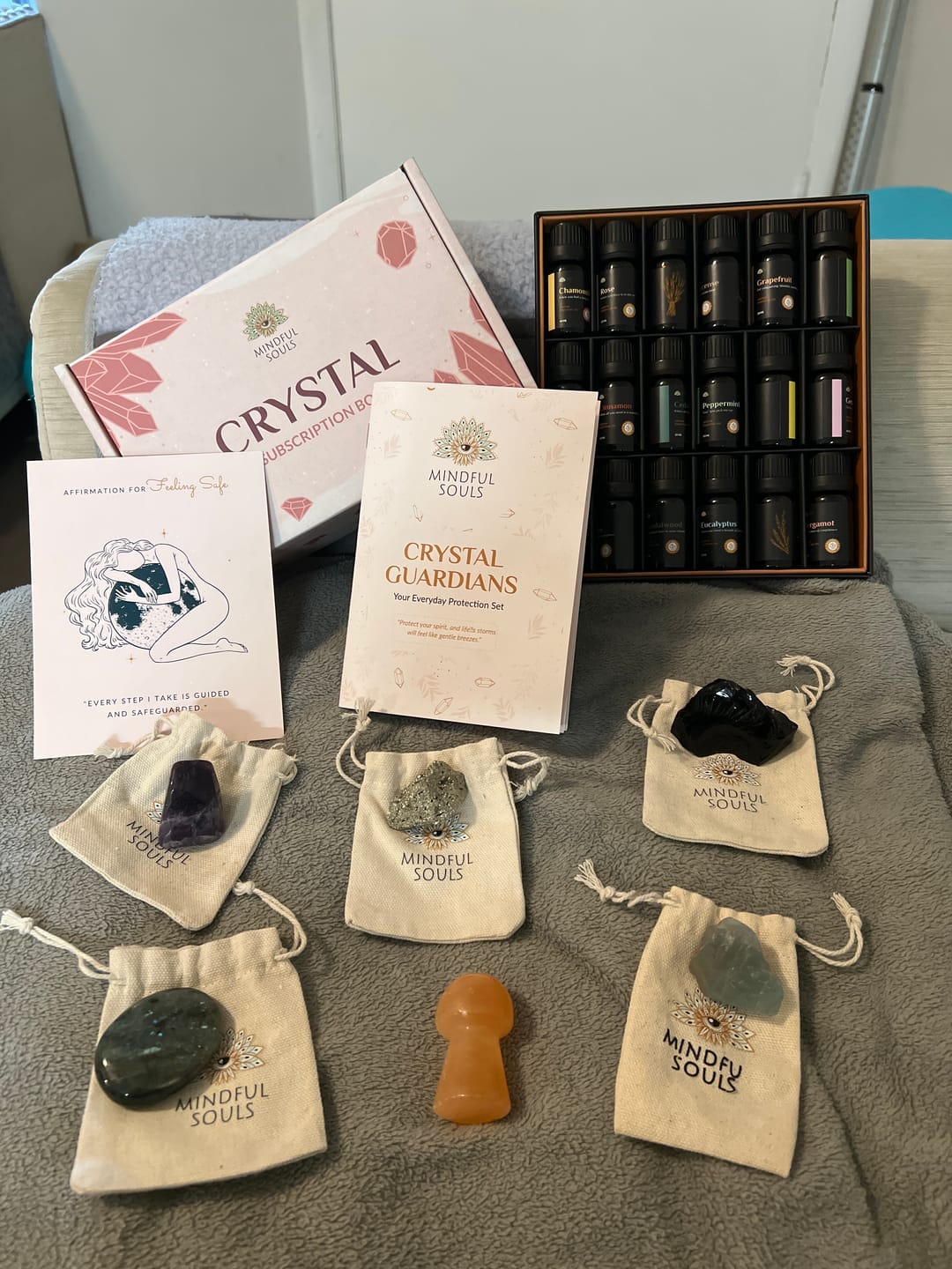 Customer photo review of The Crystal Wisdom Card Deck