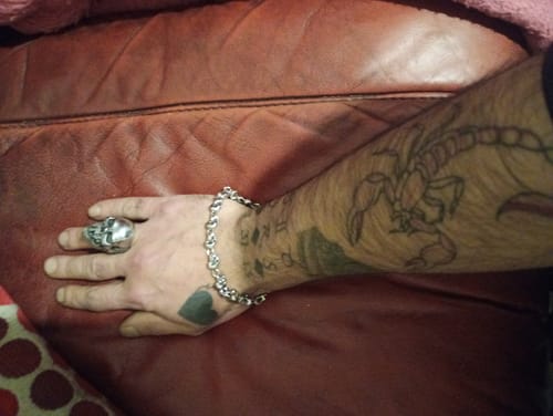 Customer photo review of Bone Bracelet