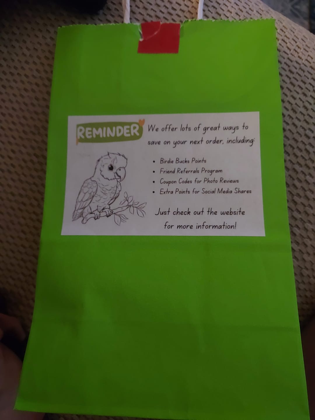 Customer photo review of 3-Piece Mystery Sampler