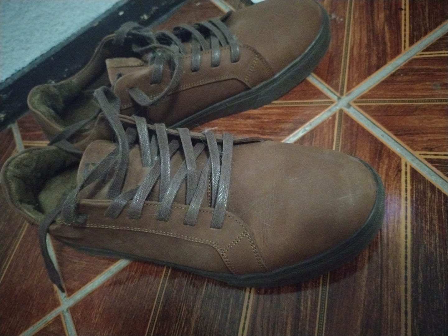 Customer photo review of Zapatilla Hombre Montblanc Moca