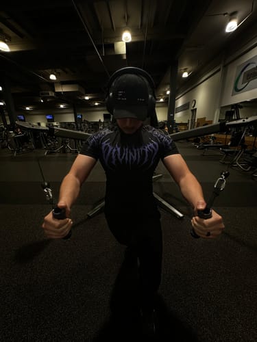 Customer photo review of Void Tech™ Infernal Short sleeve Compression [DUSK]