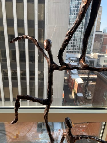 Customer photo review of Human Metal Sculpture #WH017