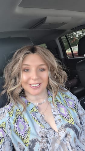 Customer photo review of THE MICHELLE - Frosted Almond