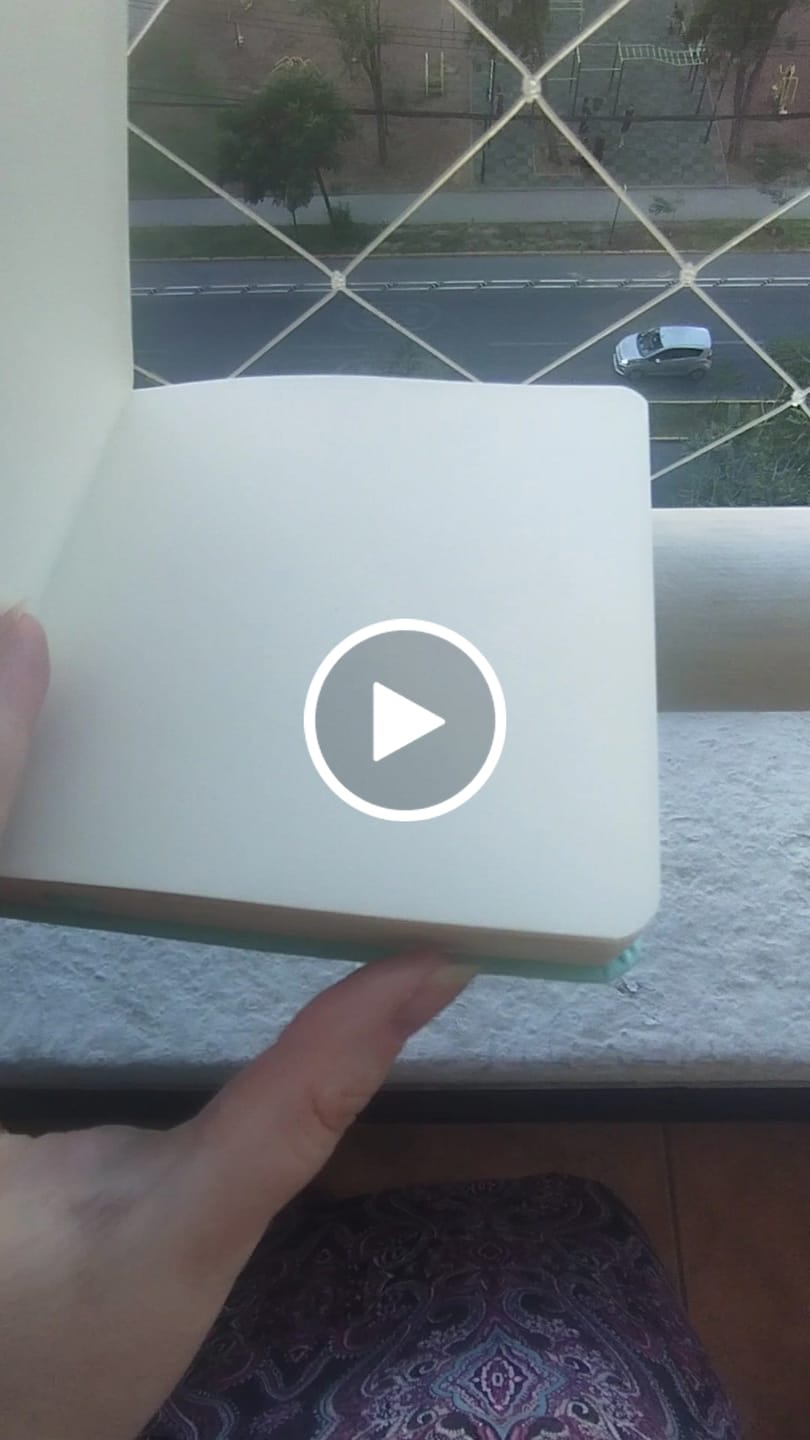 Customer video review of Talens Art Creation Sketch Book - Libreta 80 Hojas 140 g/m2 Fresh Mint