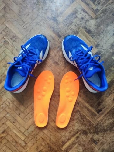 Customer photo review of Everyday Comfort Orthotic Insoles