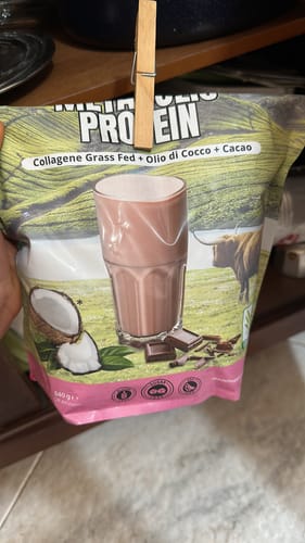 Customer photo review of Metabolic Protein - Collagene Grass fed - Gusto Cacao