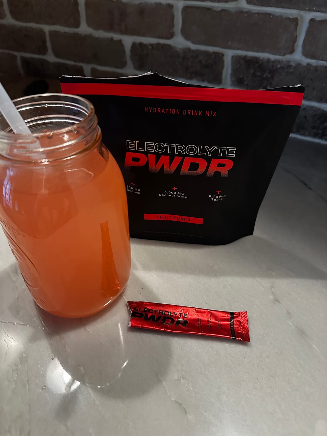 Customer photo review of ELECTROLYTE PWDR