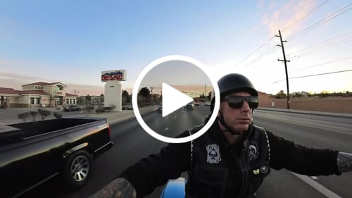 Customer video review of Switchback DOT Reversible Helmet Flat & Gloss Black