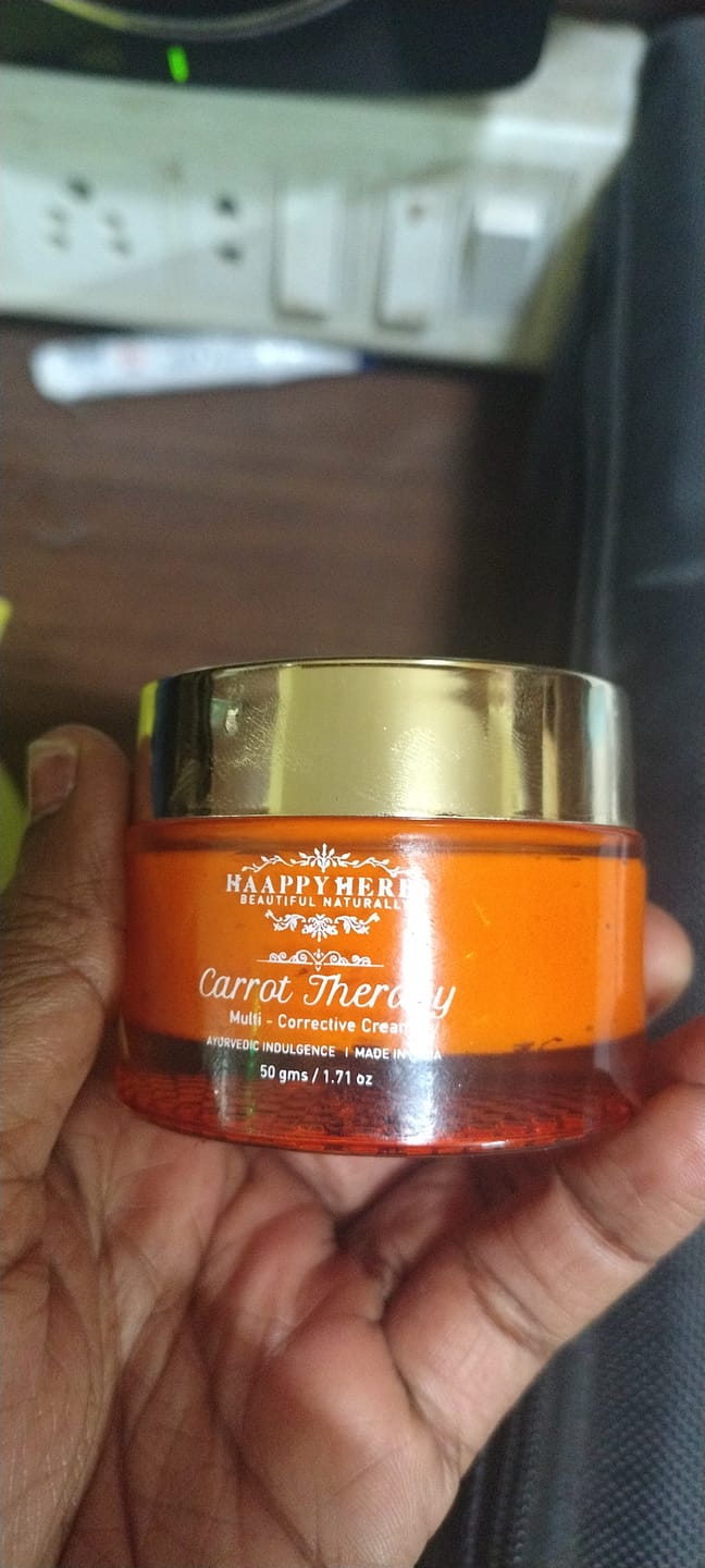 Customer photo review of Carrot Therapy Multi Correct Cream
