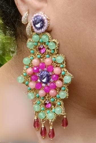 Customer photo review of Orecchini Berenice