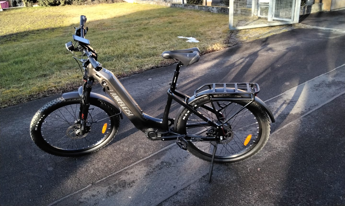 Customer photo review of Lankeleisi Suspension Seat Post 360mm for MG600 Plus/MG600 Lite/Wombat-1