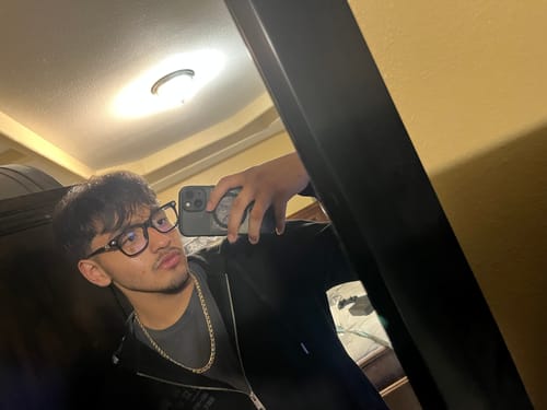 Customer photo review of Luxoro Chrome Glasses™