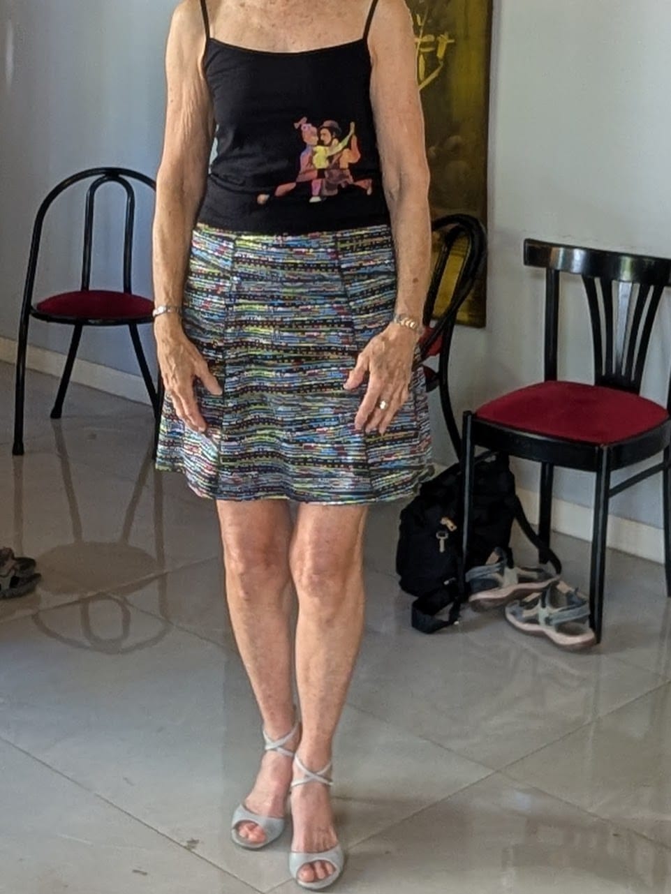 Customer photo review of FREESTYLE LENGTH  - Confetti