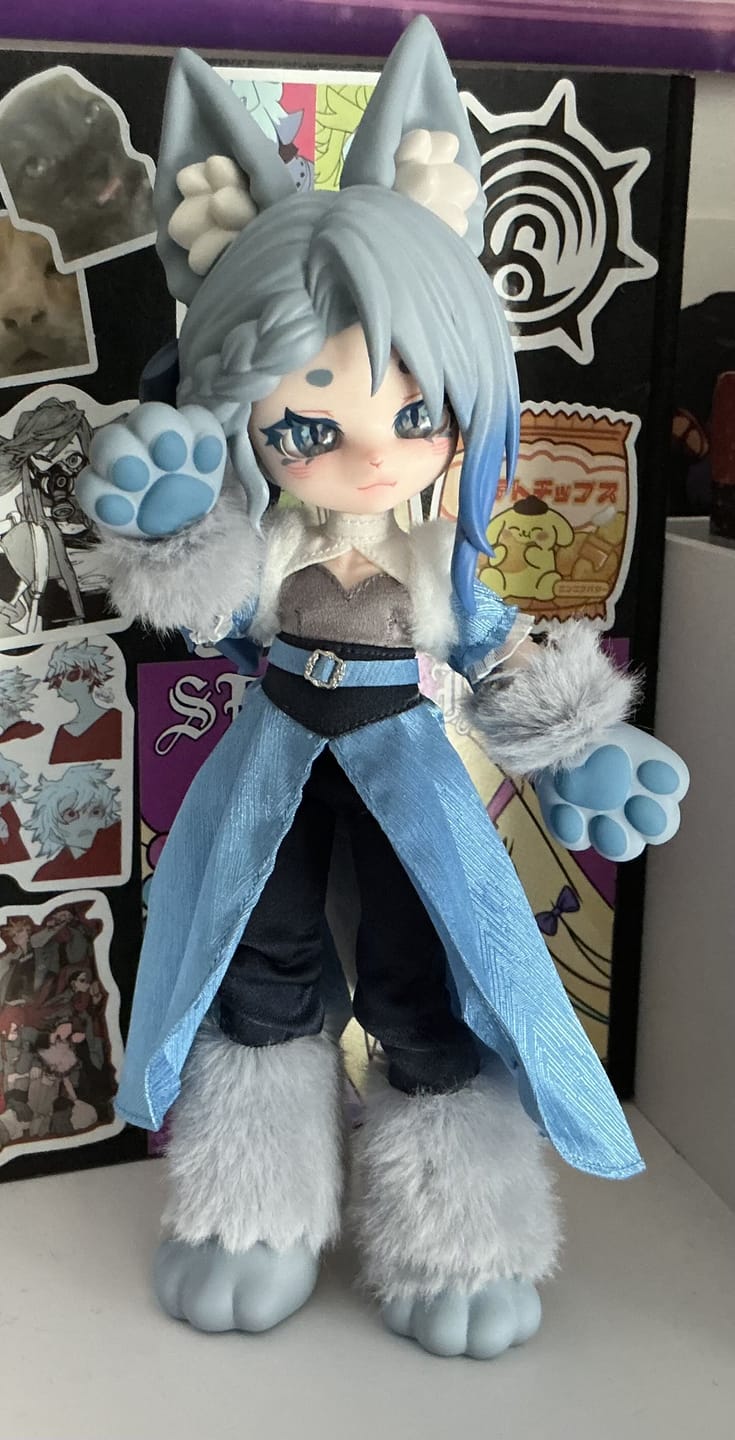 Customer photo review of For Moon Series 1/12 Action Figure MJD Blind Box