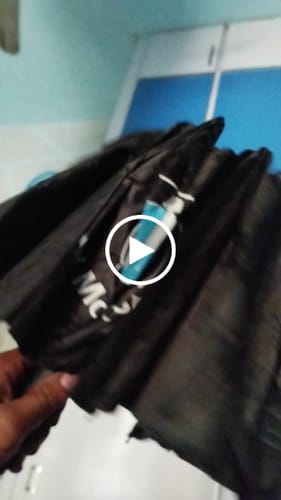 Customer video review of Lot Imported UV Protective BMW Windproof Folding Umbrella