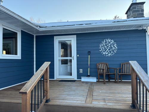 Customer photo review of Abstract Nest Wall Art