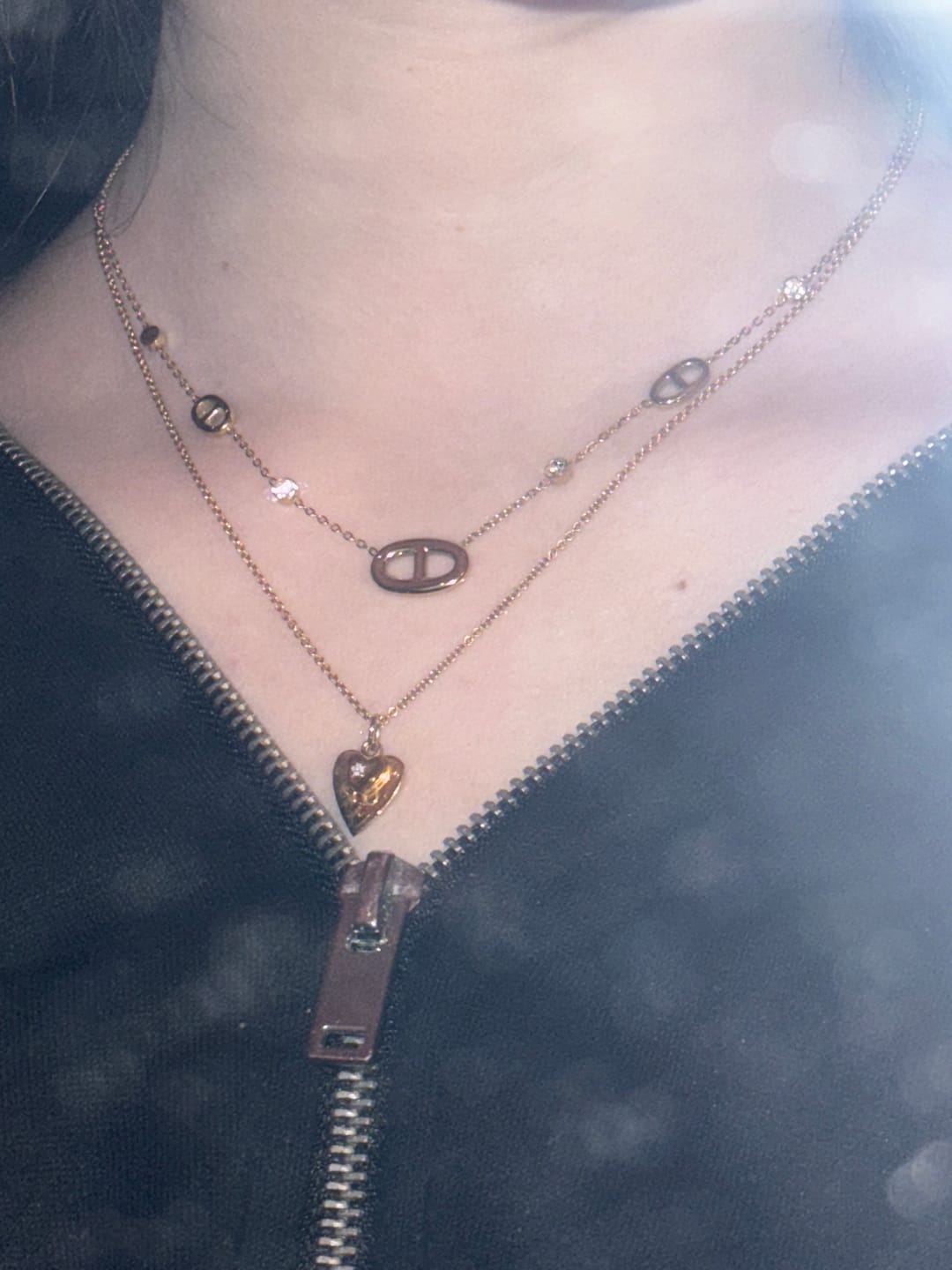 Customer photo review of Everlasting Deluxe Kette 14K Vergoldet