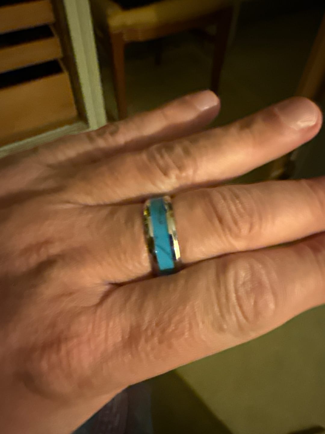 Customer photo review of TURQUOISE BAND.