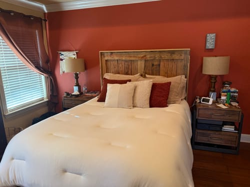 Customer photo review of MarshMellow Comforter