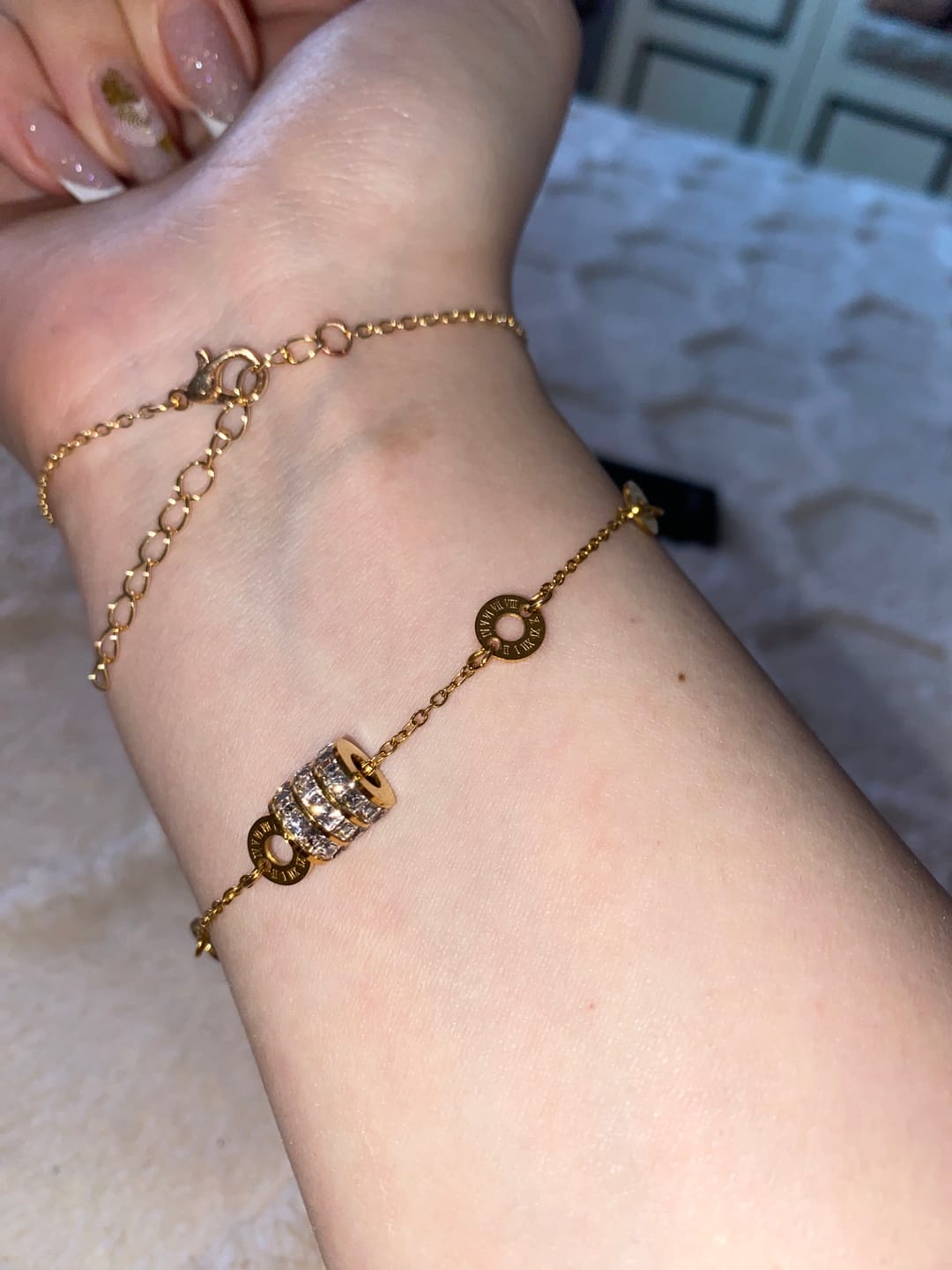 Customer photo review of Bratara Gloria - Gold