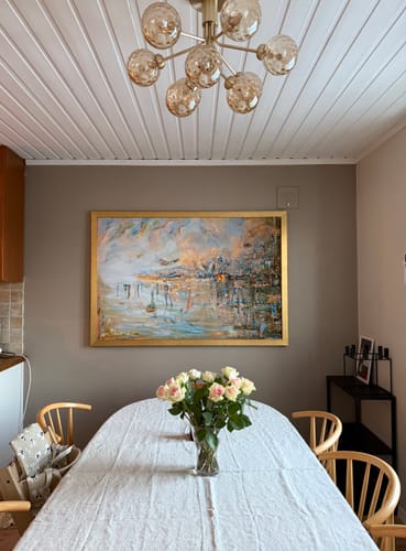 Customer photo review of The future awaits print extended