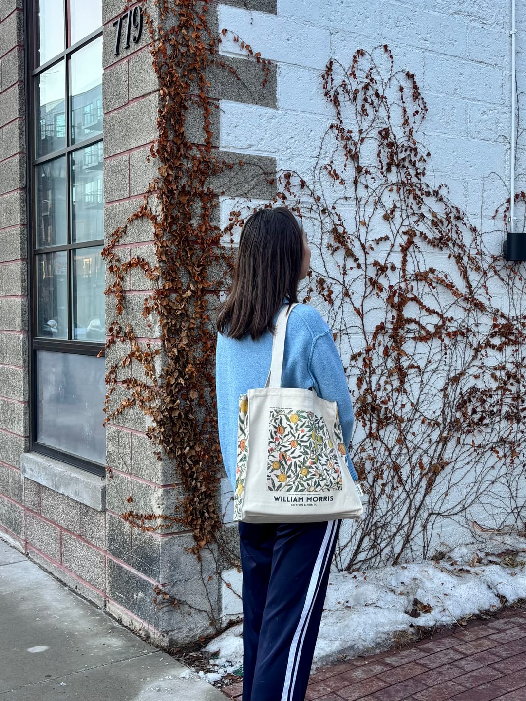 Customer photo review of William Morris "Fruit" - Tote Bag
