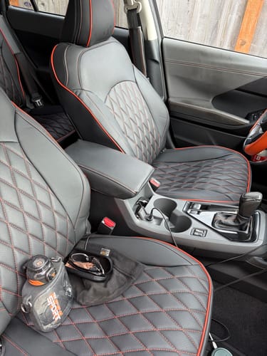 Customer photo review of Premium Custom-Fit Seat Covers