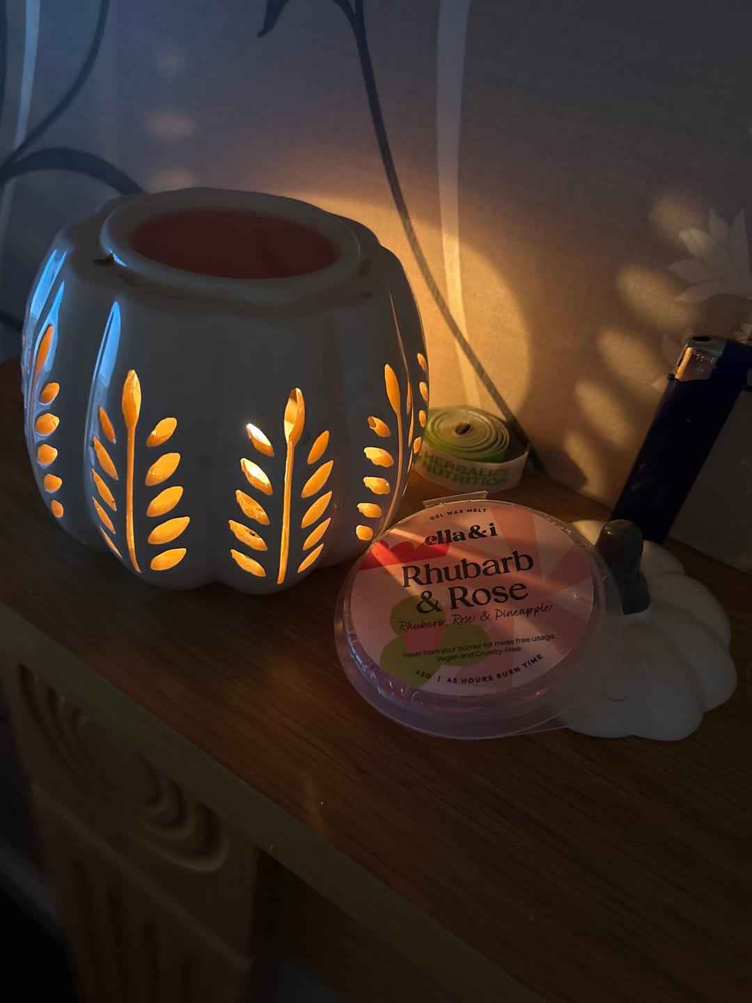 Customer photo review of Rhubarb & Rose Gel Melt