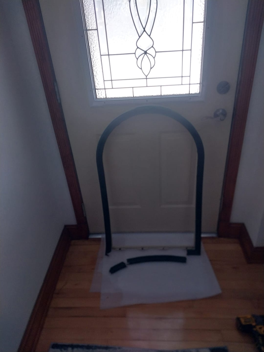 Customer photo review of Round Top 24" x 38" Frame Kit